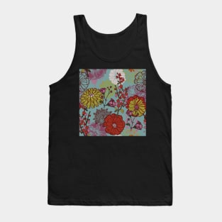 Blooming Flower Tank Top